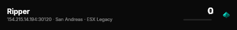 Ripper live status badge