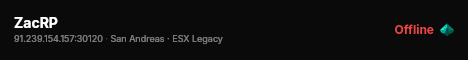 ZacRP live status badge