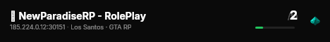 💛 NewParadiseRP - RolePlay live status badge