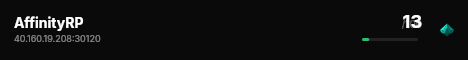 AffinityRP live status badge
