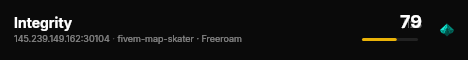 Integrity live status badge