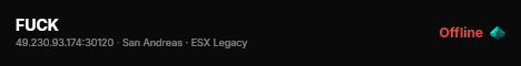 FUCK live status badge