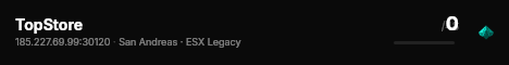 TopStore live status badge