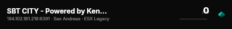 SBT CITY - Powered by KentoyPH and JonnelXgta live status badge