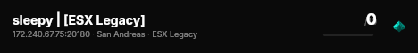 sleepy | [ESX Legacy] live status badge