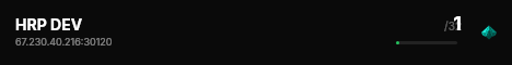 HRP DEV live status badge