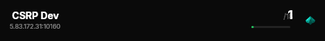  CSRP Dev live status badge