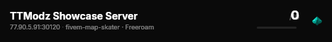 TTModz Showcase Server live status badge