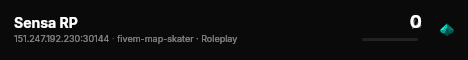 Sensa RP live status badge