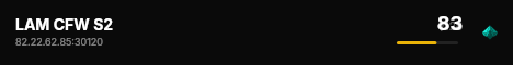 LAM CFW S2 live status badge
