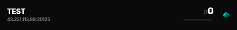 TEST live status badge