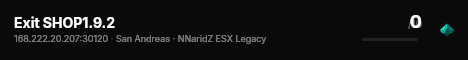 Exit SHOP1.9.2 live status badge
