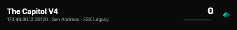 The Capitol V4 live status badge