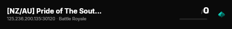 [NZ/AU] Pride of The South - New Zealand & Australia live status badge