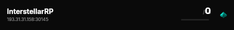 InterstellarRP live status badge