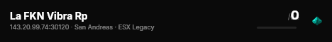 La FKN Vibra Rp live status badge