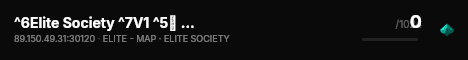 ^6Elite Society ^7V1 ^5➤ Meilleur Serveur ➤ FA live status badge