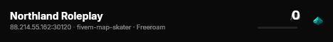 Northland Roleplay live status badge