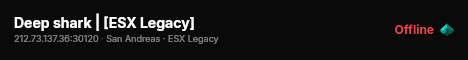 Deep shark | [ESX Legacy] live status badge