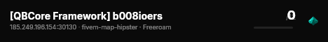 [QBCore Framework] b008ioers live status badge