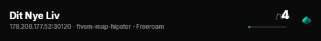 Dit Nye Liv live status badge