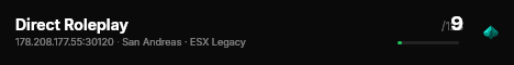 Direct Roleplay live status badge