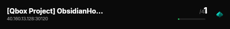 [Qbox Project] ObsidianHollowTest live status badge
