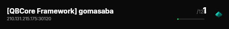 [QBCore Framework] gomasaba live status badge