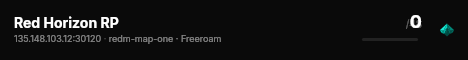 Red Horizon RP live status badge