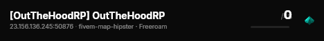 [OutTheHoodRP] OutTheHoodRP live status badge