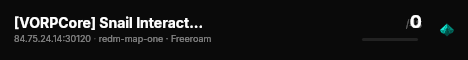 [VORPCore] Snail Interactive Test live status badge