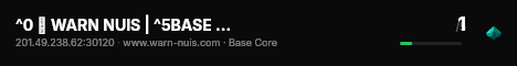 ^0 🔨 WARN NUIS | ^5BASE CORE live status badge