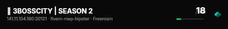 🧪 3BOSSCITY | SEASON 2 live status badge
