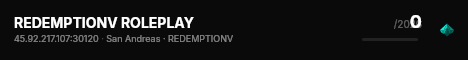 REDEMPTIONV ROLEPLAY live status badge