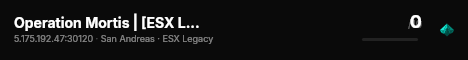 Operation Mortis | [ESX Legacy] live status badge