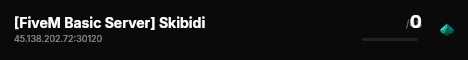 [FiveM Basic Server] Skibidi live status badge