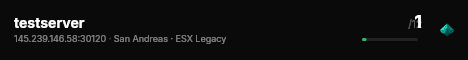 testserver live status badge