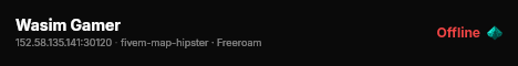 Wasim Gamer live status badge