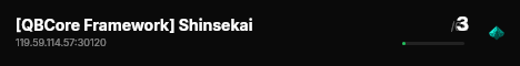 [QBCore Framework] Shinsekai live status badge