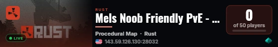 Mels Noob Friendly PvE - No Kos/Decay/Upkeep live status badge