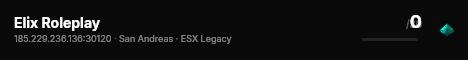 Elix Roleplay live status badge