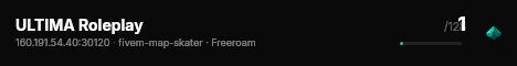 ULTIMA Roleplay live status badge
