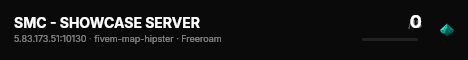 SMC - SHOWCASE SERVER live status badge