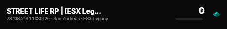 STREET LIFE RP | [ESX Legacy] live status badge