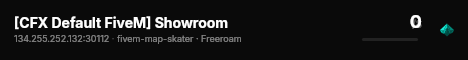 [CFX Default FiveM] Showroom live status badge