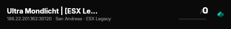 Ultra Mondlicht | [ESX Legacy] live status badge