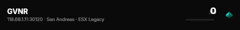 GVNR live status badge