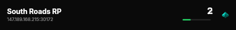 South Roads RP live status badge