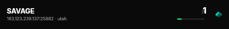 SAVAGE live status badge