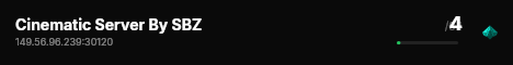 Cinematic Server By SBZ live status badge